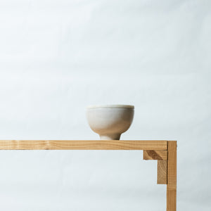 bowl S with marble & plate