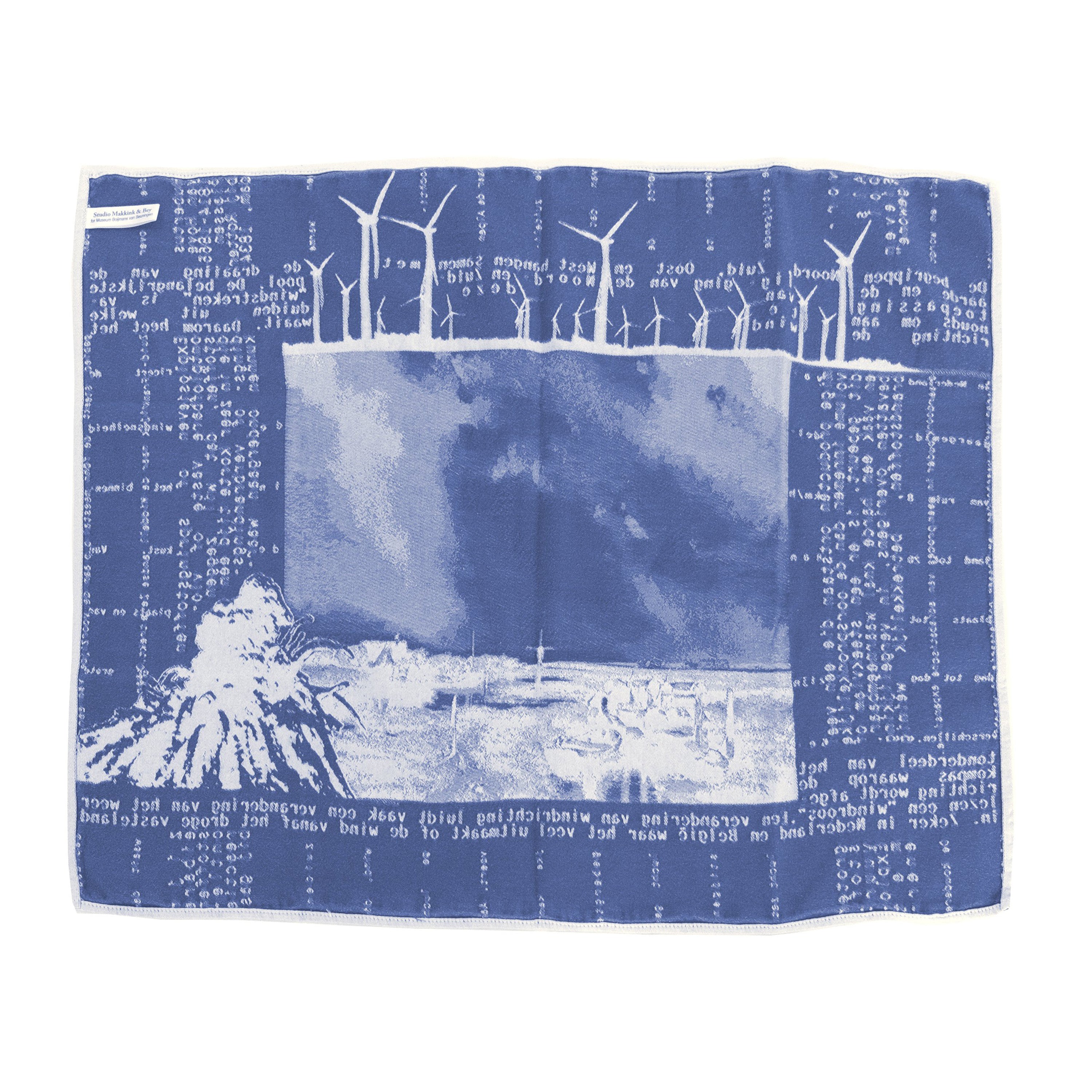 dish towel - blue